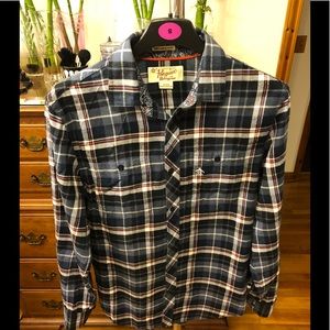 Penguin long sleeve plaid button down sz small